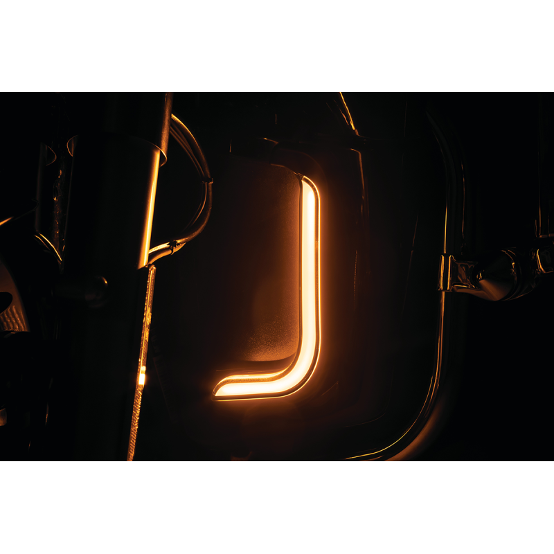 Tracer Lower Fairing Accent Lights - Satin Black