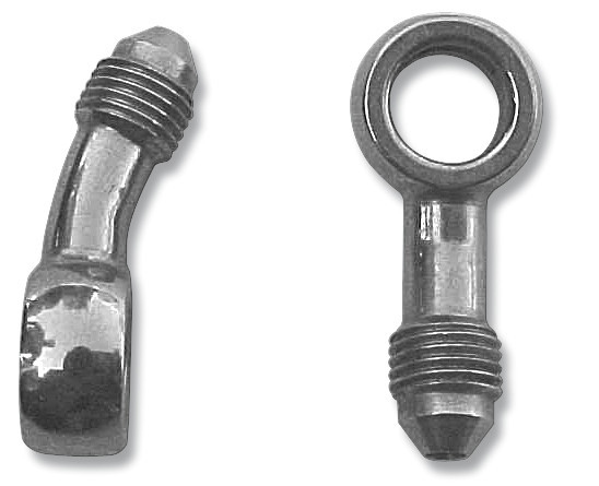 (image for) Goodridge 20° Banjo Adapter, 3/8"/10 mm, Stainless Steel