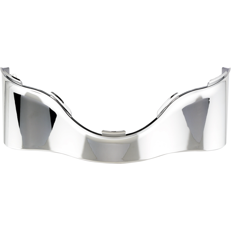 Lower Batwing Fairing Skirt - Chrome