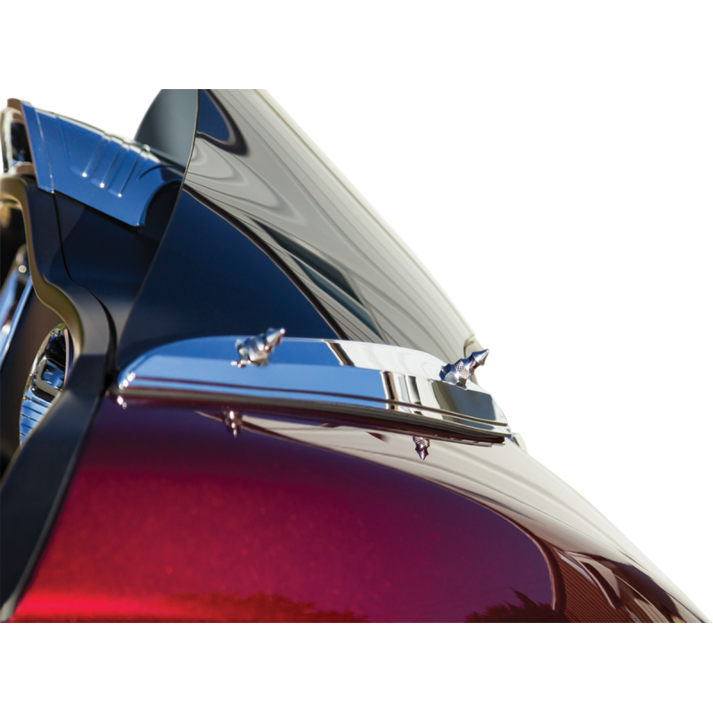 Windshield Spikes Chrome