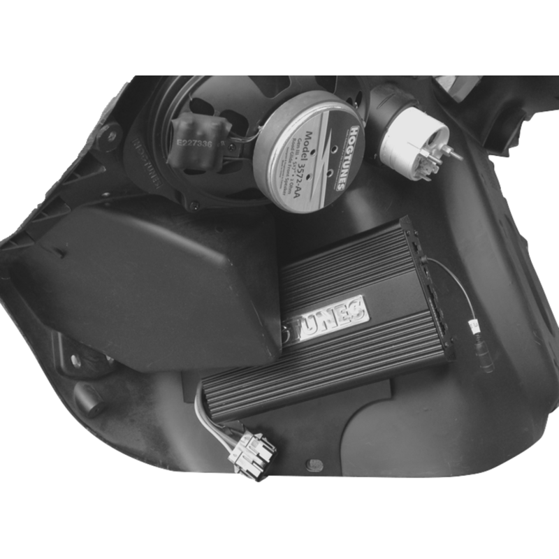 Road Glide Adapter Plate for Hogtunes 4-Channel Amp (200W Kits)