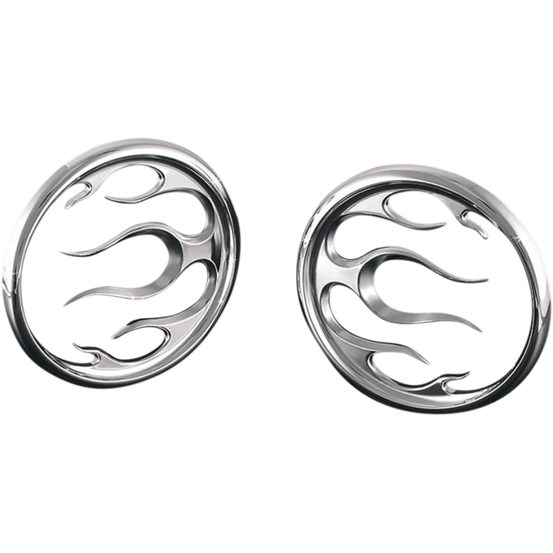 Flame Front Speaker Accents