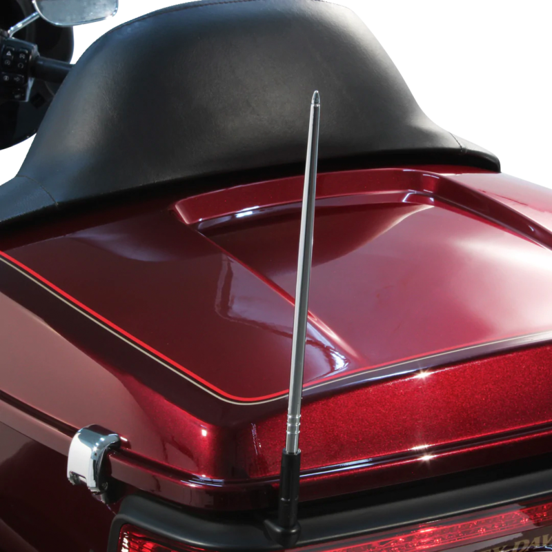 High Caliber Flexible Antenna 8" Chrome