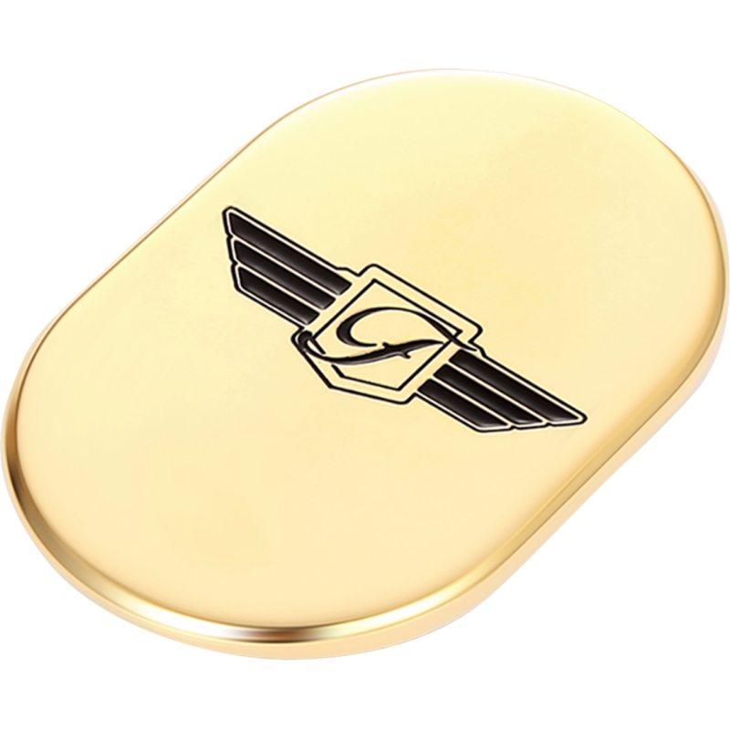 Antenna Cover Left Rear Gold Figurati Logo