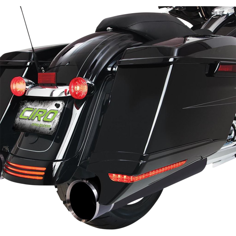 Saddlebag Extensions Black