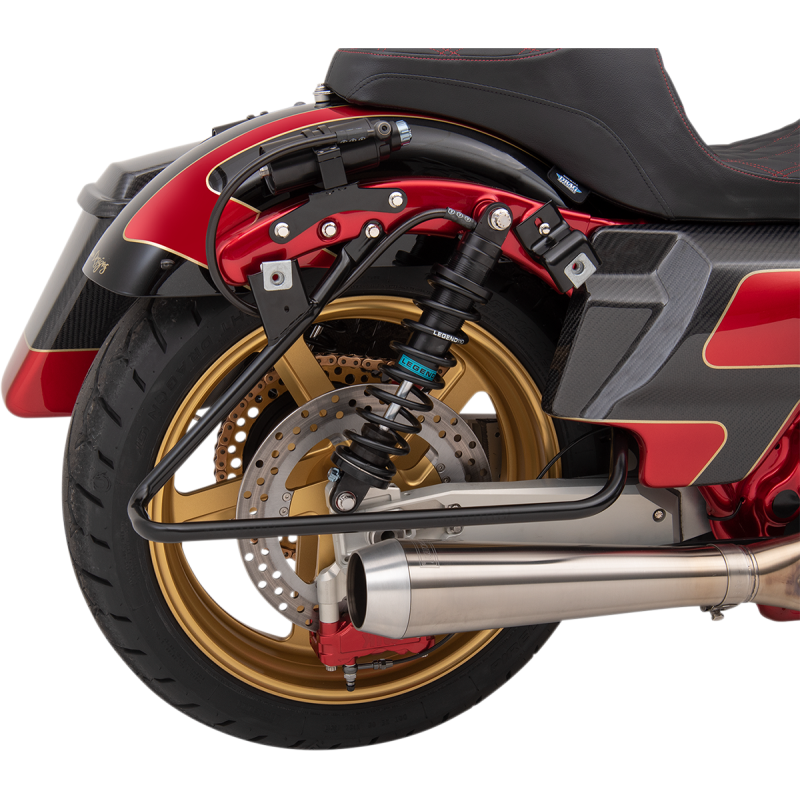 Chrome-Plated Saddlebag Support Bracket