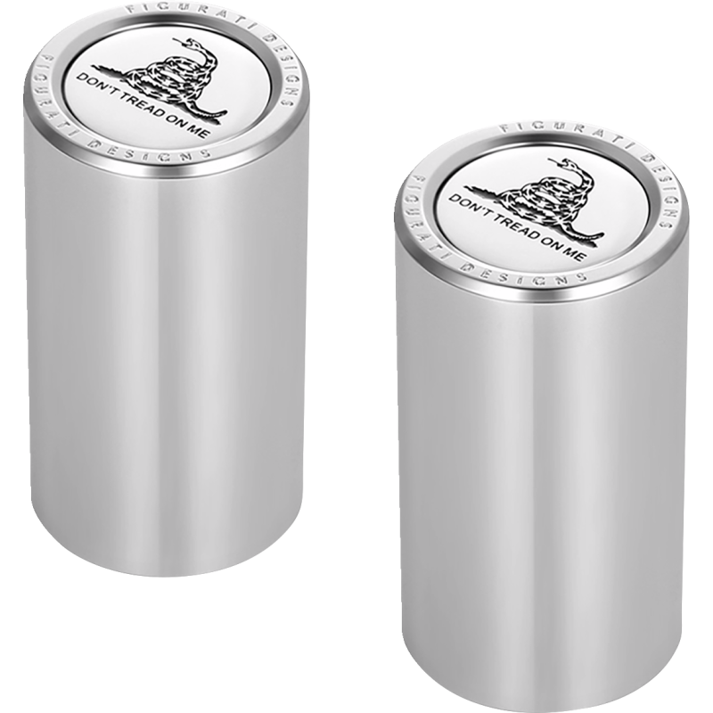 Docking Cover Mirror Polished w/ Don't Tread On Me