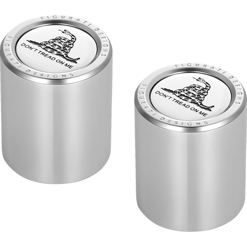 Docking Cover Mirror Polished w/ Don't Tread On Me