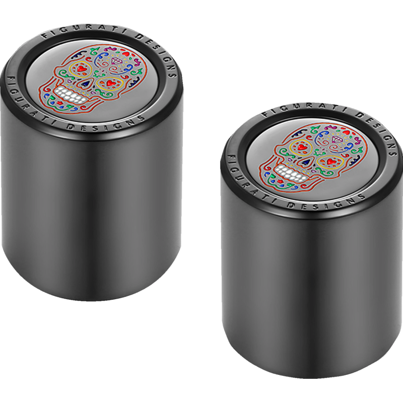 Docking Cover - Black w/ Sugar Skull