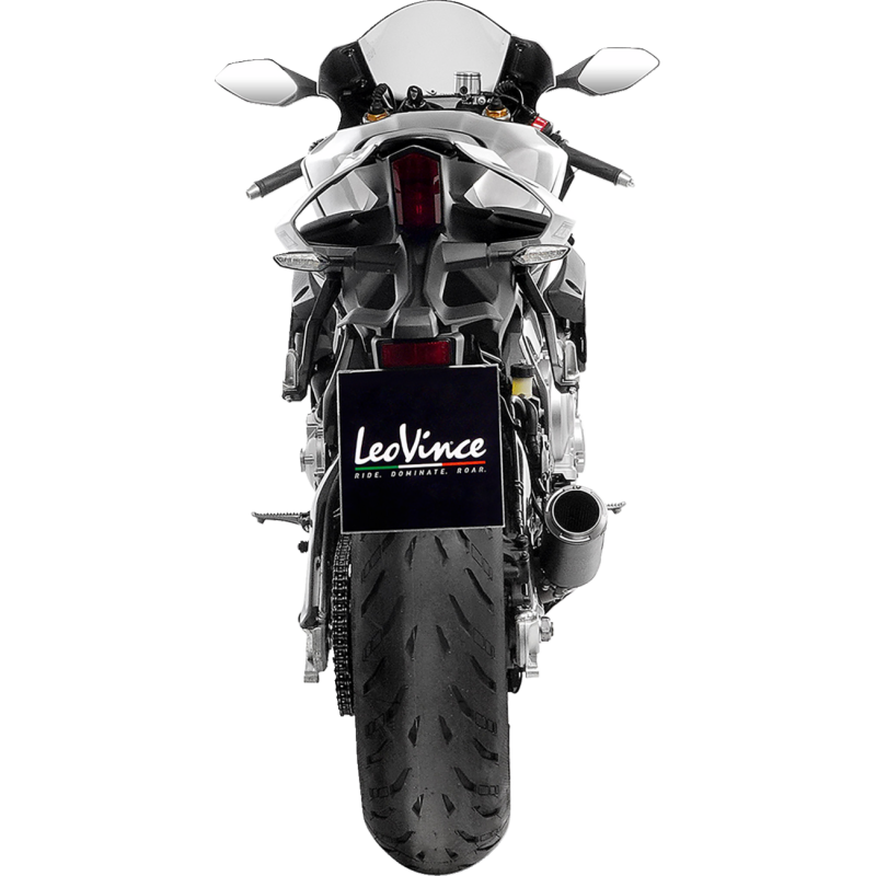LeoVince LV Corsa Slip-On Muffler - Carbon Fiber