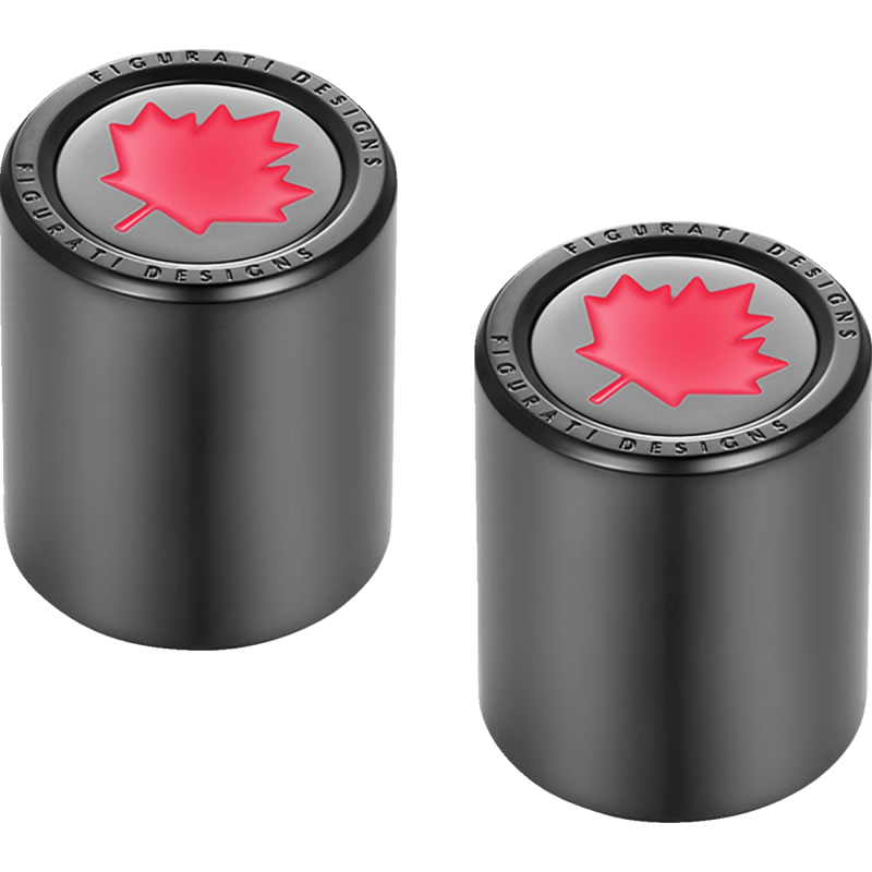 Docking Cover Black w/ Red Maple Leaf