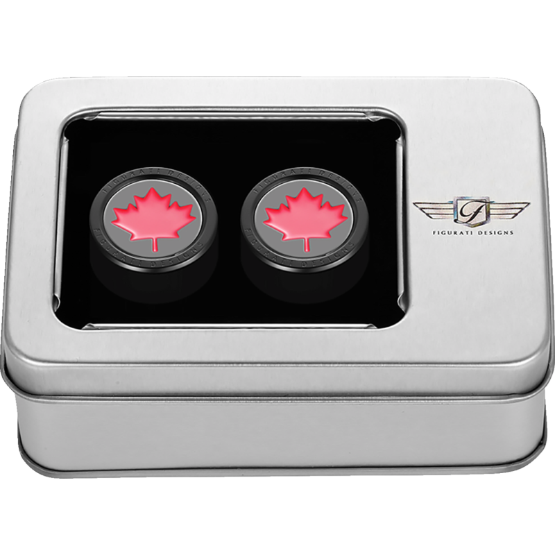 Docking Cover Black w/ Red Maple Leaf