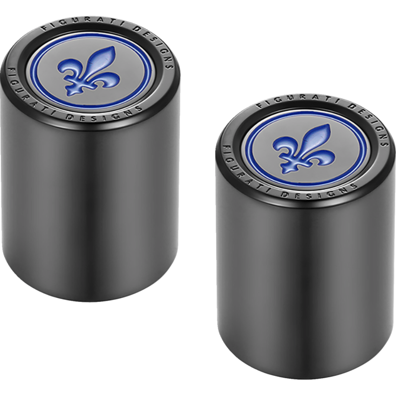 Docking Cover Black w/ Blue Fleur-De-Lis