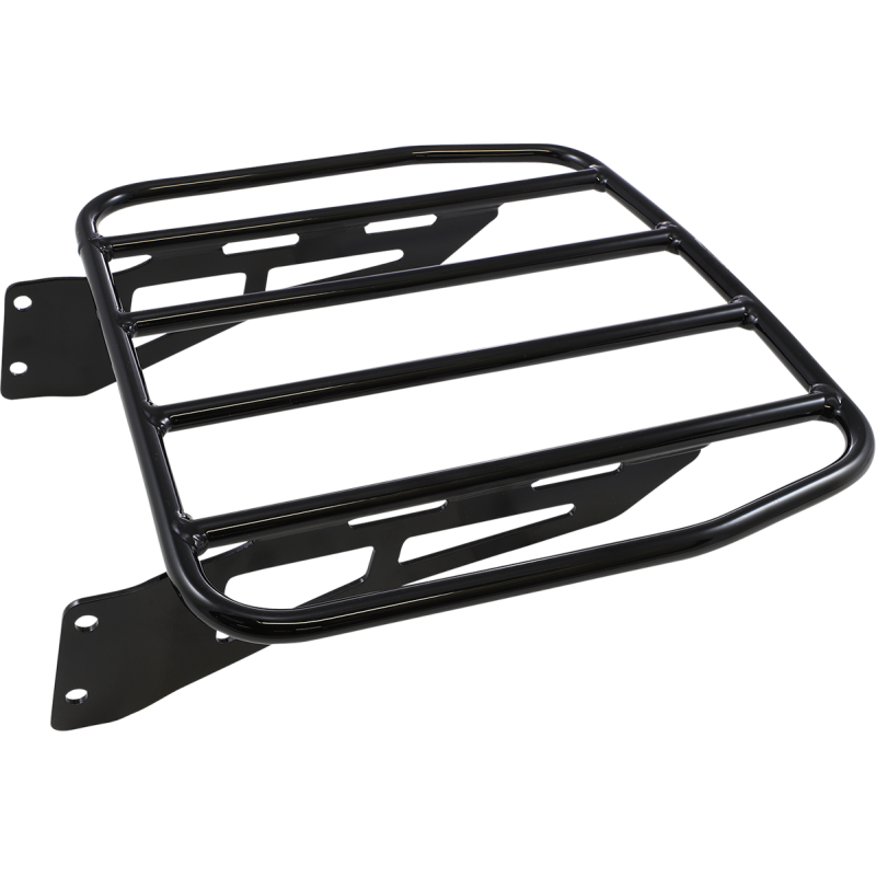 Universal Wide Tube-Style Luggage Rack (Black)