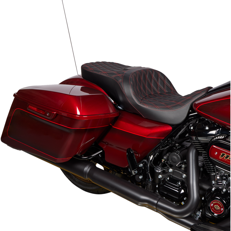 Freedom Touring Seat - Double Diamond, Red Thread