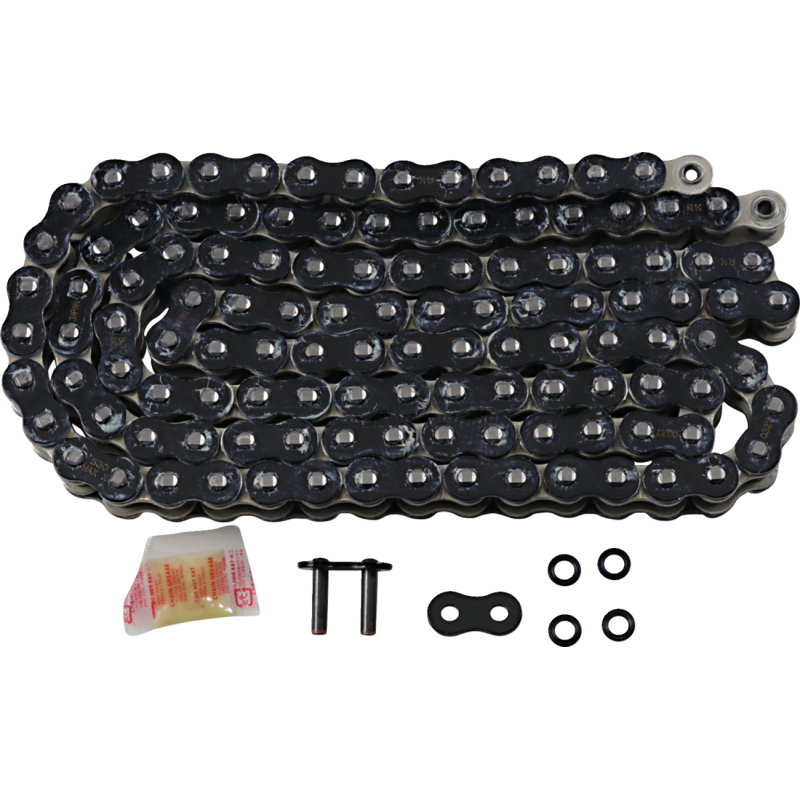 530MAX-X Drive Chain - Black/Chrome, 120 Links