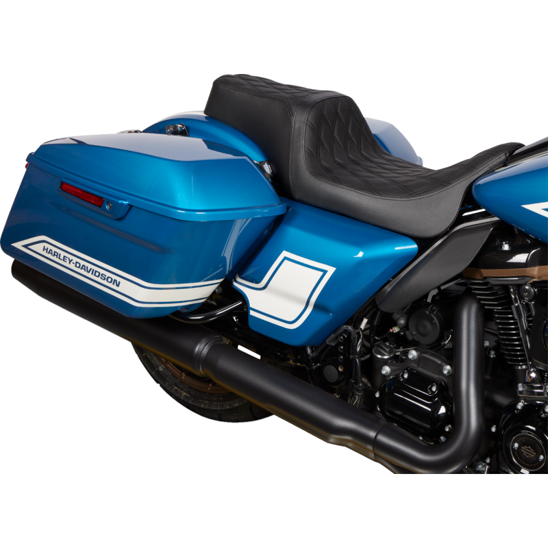 Performance Predator 1-Up Seat - Double Diamond, Black Thread