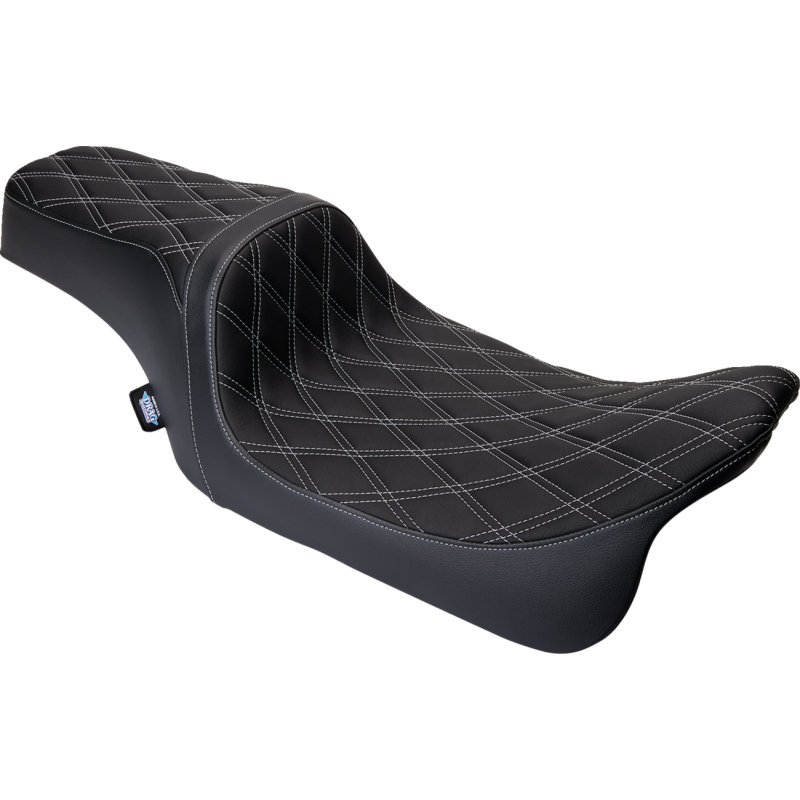 Performance Predator 1-Up Seat - Double Diamond, Silver Thread