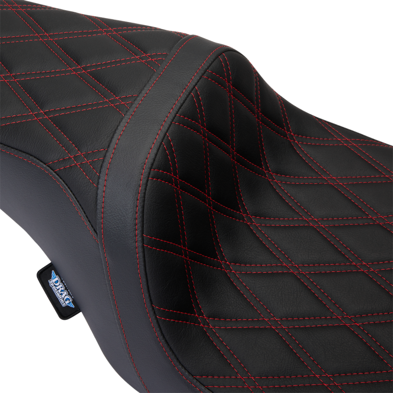 Performance Predator 1-Up Seat - Double Diamond, Red Thread