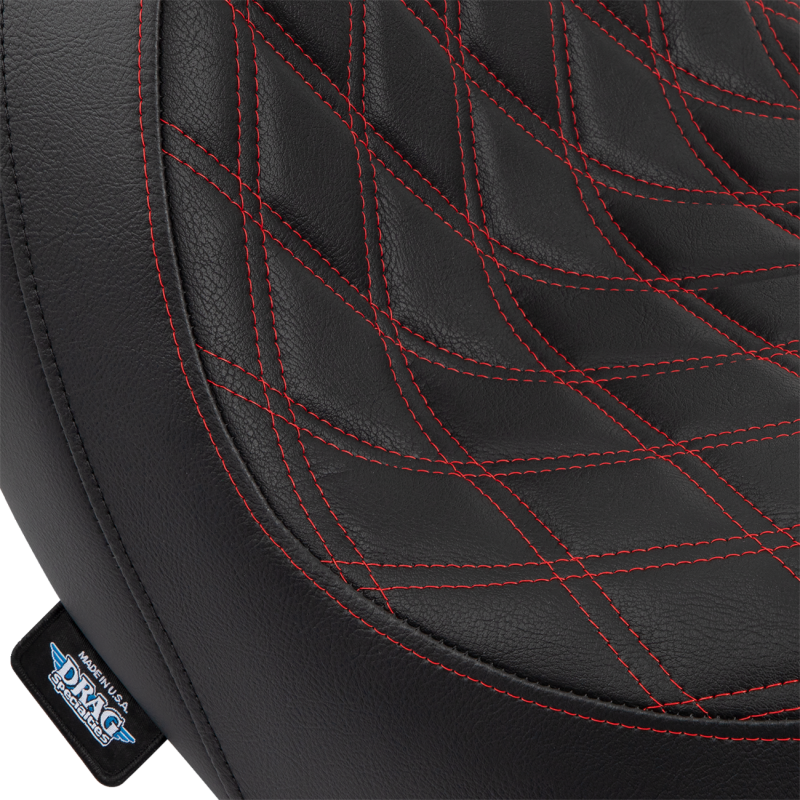 Predator Seat - Double Diamond, Red Thread
