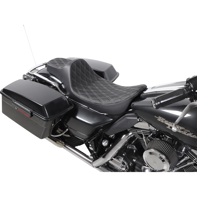 Predator III Extended Reach Seat Double Diamond Silver