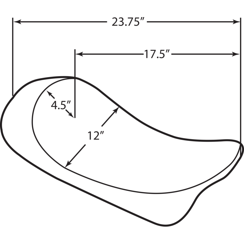 EZ-ON Mount Solo Seat Smooth (Early Model)