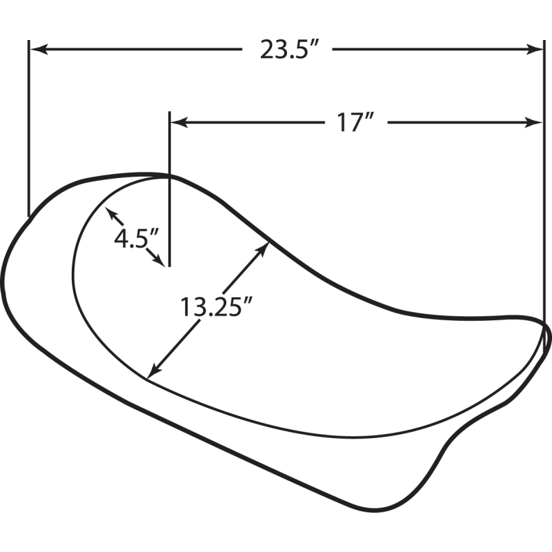EZ-ON Mount Solo Seat Faux Suede Diamond Stitch