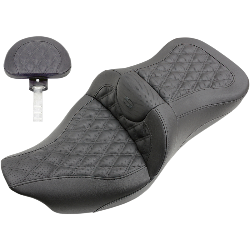 Roadsofa LS Seat, Black Stitching, W/ Driver's Backrest