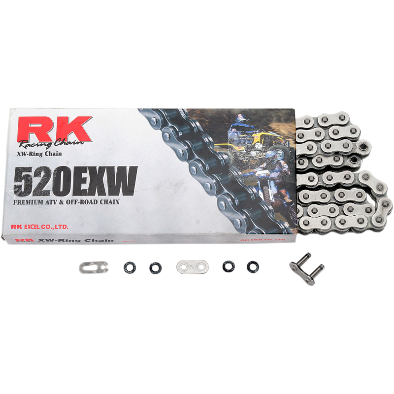 RK 520 EXW Natural Chain - 100 Links