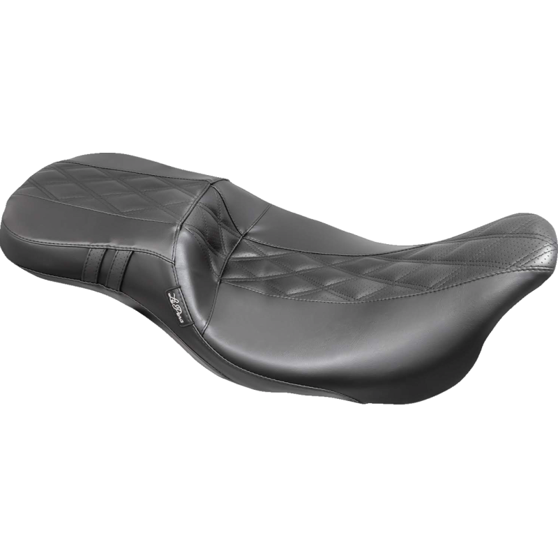 Le Pera Outcast Daddy Long Legs Black 2Up Seat w/ Black Double Diamond Inlay