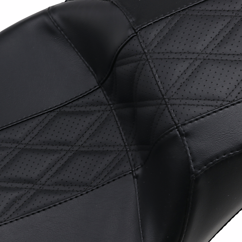 Le Pera Outcast GT Perforated Black Double Diamond 2Up Seat