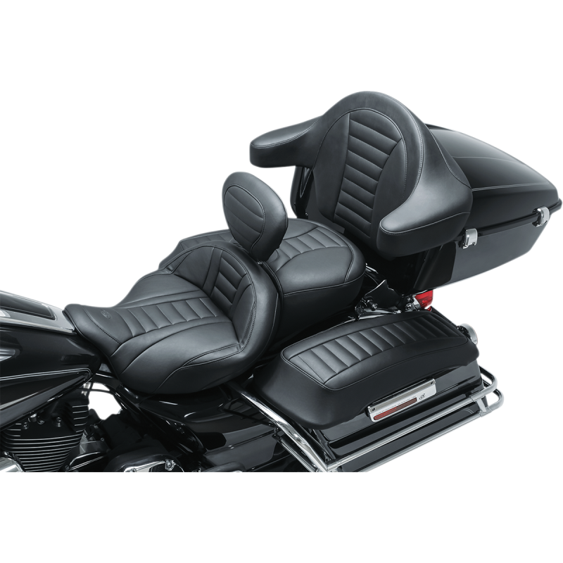 Removable Driver Backrest Tuck-and-Roll