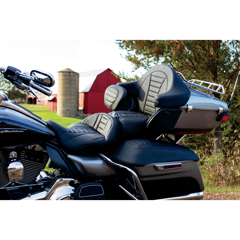 Removable Driver Backrest Tuck-and-Roll