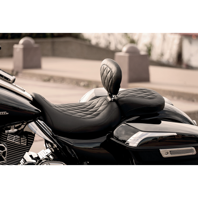 Wide Tripper Rear Seat - Black Diamond (Older Models)