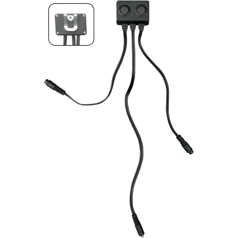 Dual coax switch cord