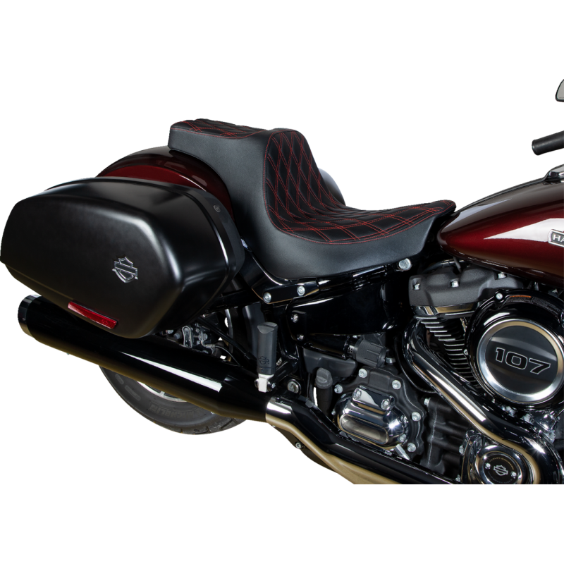 Predator III Seat - Double Diamond, Red Thread