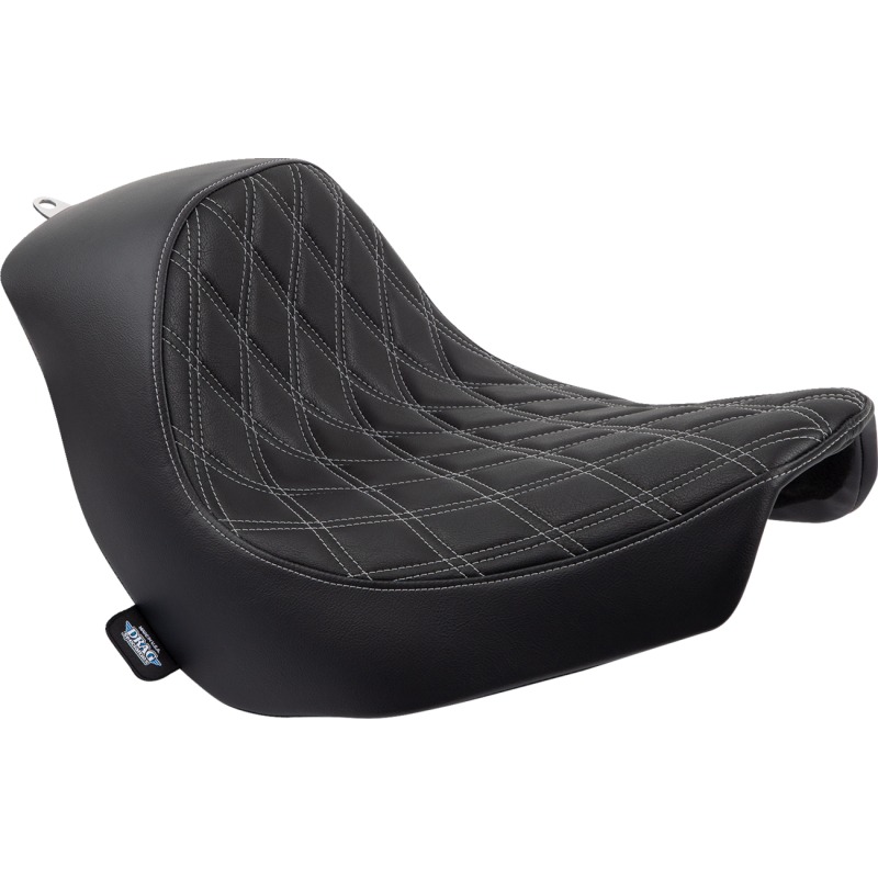 Solo Seat Double Diamond Silver