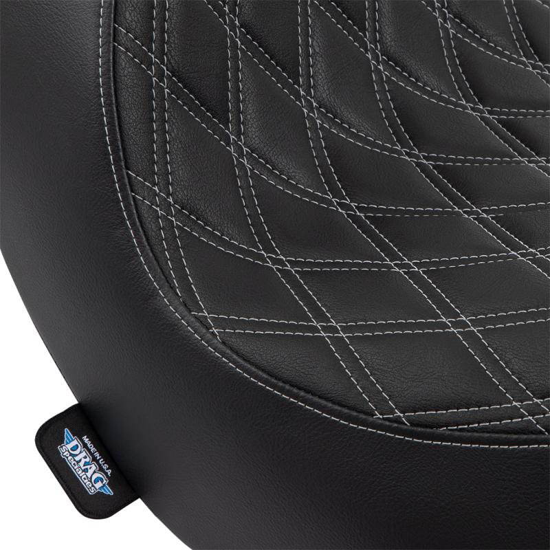 Solo Seat - Double Diamond, Silver Thread