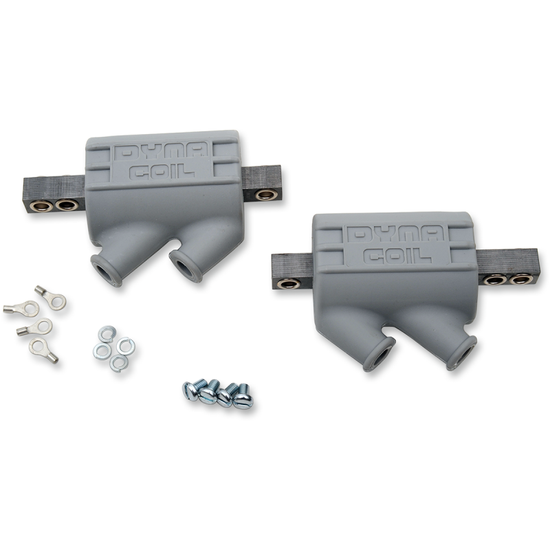 2.2-Ohm Angled Dual Output Dyna Coil (Gray)