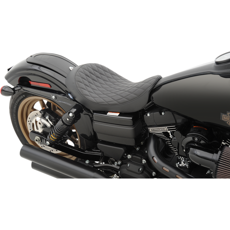 Drag Specialties Low-Profile Solo Seat for Dyna Glide