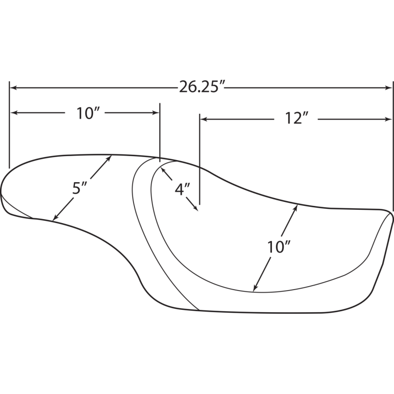 Drag Specialties Predator Seat