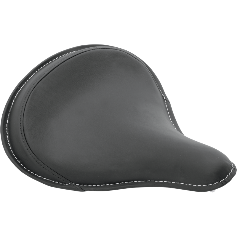 Large Spring Solo Seat - Black Solar-Reflective Leather