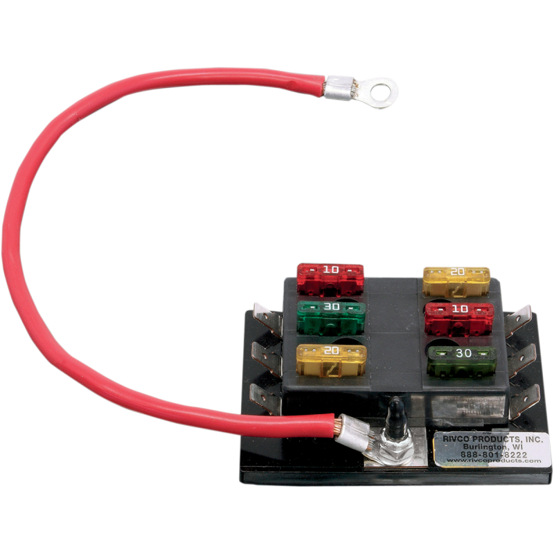 Rivco 6-Circuit Fuse Block