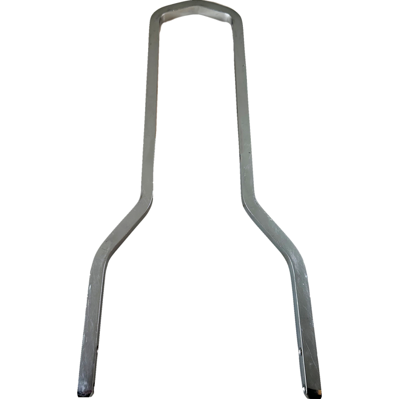 Square Tall Sissy Bar (Chrome)