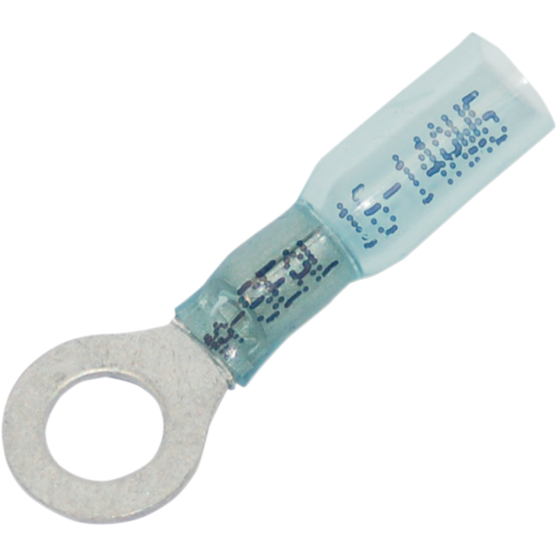 Heat-Shrink Ring Terminals - 14-16 Gauge (0.25")