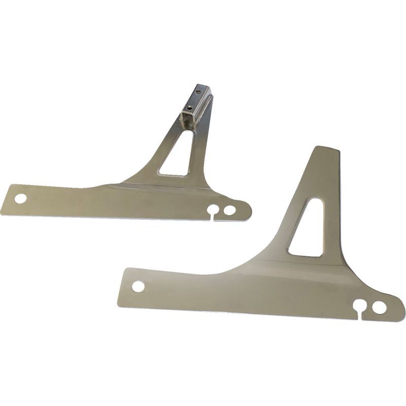 Sissy Bar Side Plates (Chrome)