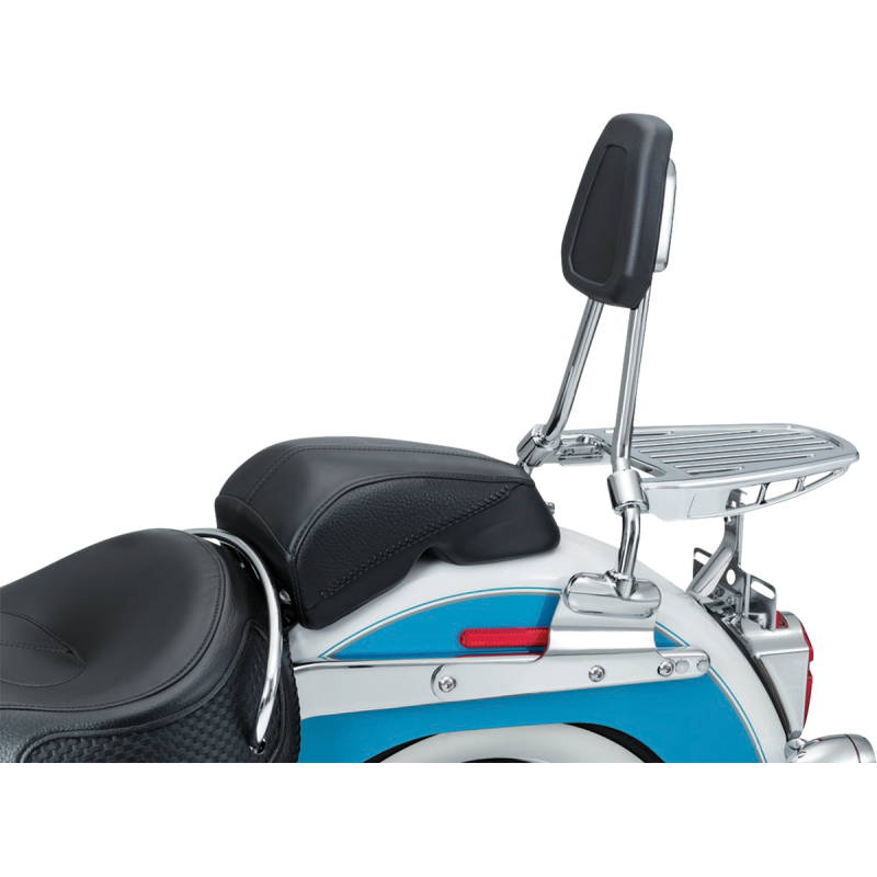 Round Sissy Bar with Pad for FLSTC/F/N/I