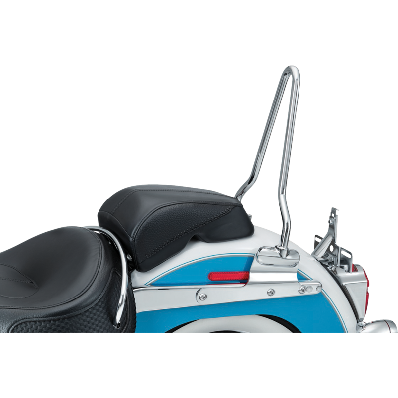 Round Sissy Bar with Pad for FLSTC/F/N/I