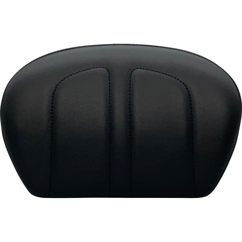 Sissy Bar Pad Maverick Stitch Dull Black Vinyl