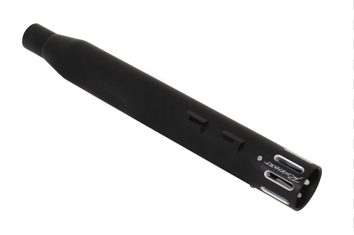 4" Chrome with Chrome Slot End Caps